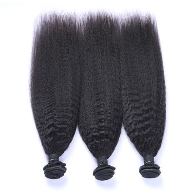 Full One Donor Raw Virgin Bundles Yaki Wig Human Hair Extension ODM