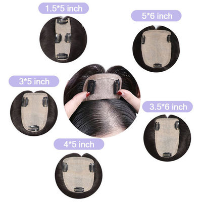 150g Middle Part Female Women'S Toupee Wigs Hair Replacement